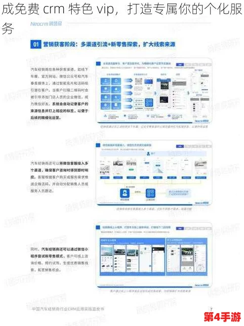 成免费CRM特色VIP：如何利用其独特功能提升客户关系管理效率与用户体验