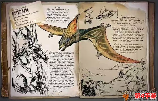 方舟生存进化手游：全面探索始祖鸟生态习性与驯服策略生物图鉴大全