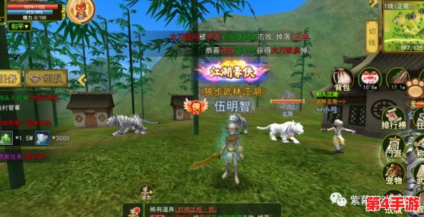 《热血江湖》顶尖PK对决：揭秘哪位神秘高手独步武林，制霸擂台？