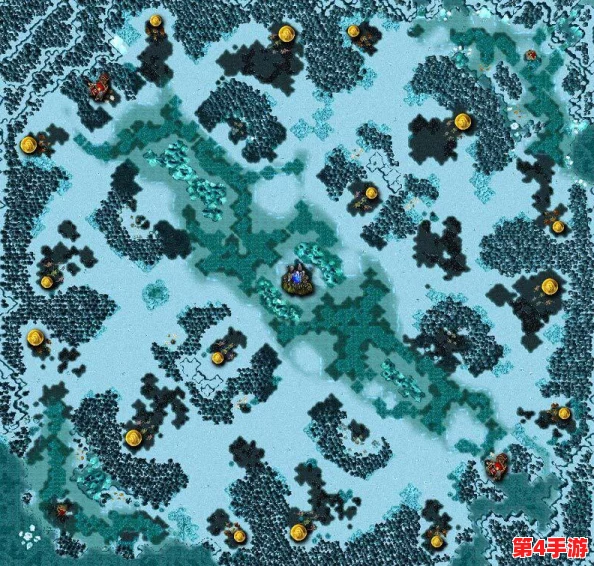 探索魔兽争霸经典：揭秘哪个地图设计独特，全程无分矿资源挑战策略深度