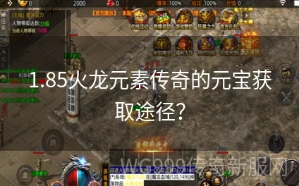 火龙传奇游戏攻略：高效获取元宝的多种途径与策略分享