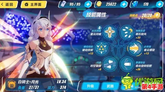 崩坏3rd深度探索:白骑士·月光装甲技能全解析与实战应用指南 崩坏3rd深度探索:白骑士·月光装甲技能全解析与实战应用指南