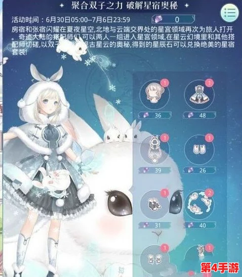 璀璨星河·奇迹暖暖九野宿分顶配攻略：解锁繁星各部最佳搭配秘籍